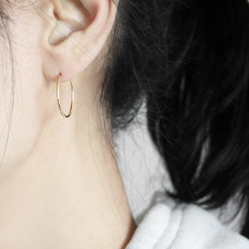 <b><p>Art box daily Hoop earing 14k simple</p></b><b><p>アートボックス デイリー フープ イヤリング 14k ピアス シンプル</p></b><br /><br /><p align='center'>