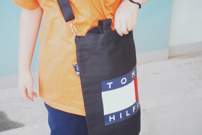 <b><p>Unisex Couple Tommy Eco Bag Ver.2 Men's</p></b><b><p>ユニセックスのカップル畳エコバックVER.2即日発送出荷速い男ギフト10代女性のバッグデイリーコーデ</p></b><br /><br /><p align='center'>