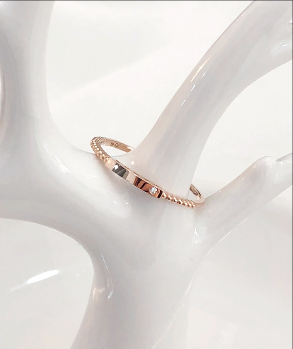 <b><p>GOLD Cubic Bar Daily Gud Ring</p></b><b><p>ゴールド キュービックバーデイリーガードリング</p></b><br /><br /><p align='center'>