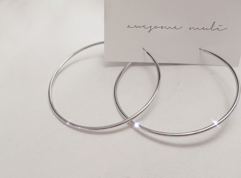 <b><p>large Ring ers titanium Girl crush coordaon</p></b><b><p>大きな リングピアス チタン ガールクラッシュコーディネート シック 洗練された</p></b><br /><br /><p align='center'>