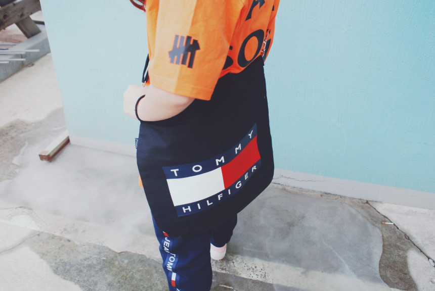 <b><p>Unisex Couple Tommy Eco Bag Ver.2 Men's</p></b><b><p>ユニセックスのカップル畳エコバックVER.2即日発送出荷速い男ギフト10代女性のバッグデイリーコーデ</p></b><br /><br /><p align='center'>