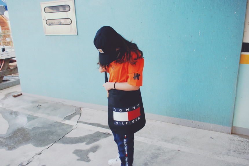 <b><p>Unisex Couple Tommy Eco Bag Ver.2 Men's</p></b><b><p>ユニセックスのカップル畳エコバックVER.2即日発送出荷速い男ギフト10代女性のバッグデイリーコーデ</p></b><br /><br /><p align='center'>