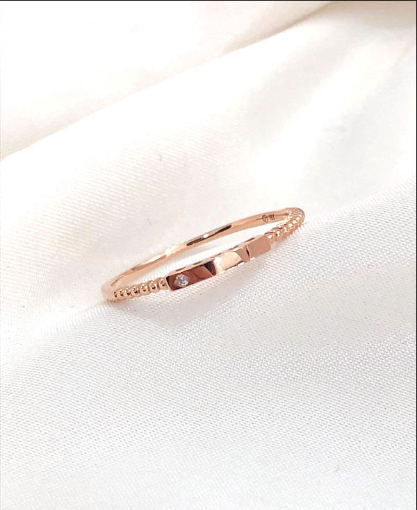 <b><p>GOLD Cubic Bar Daily Gud Ring</p></b><b><p>ゴールド キュービックバーデイリーガードリング</p></b><br /><br /><p align='center'>