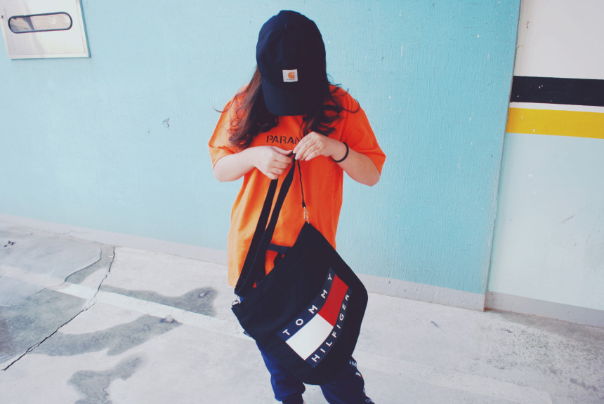 <b><p>Unisex Couple Tommy Eco Bag Ver.2 Men's</p></b><b><p>ユニセックスのカップル畳エコバックVER.2即日発送出荷速い男ギフト10代女性のバッグデイリーコーデ</p></b><br /><br /><p align='center'>