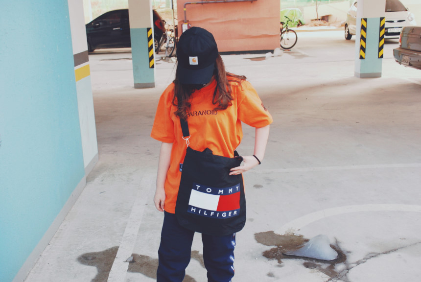 <b><p>Unisex Couple Tommy Eco Bag Ver.2 Men's</p></b><b><p>ユニセックスのカップル畳エコバックVER.2即日発送出荷速い男ギフト10代女性のバッグデイリーコーデ</p></b><br /><br /><p align='center'>