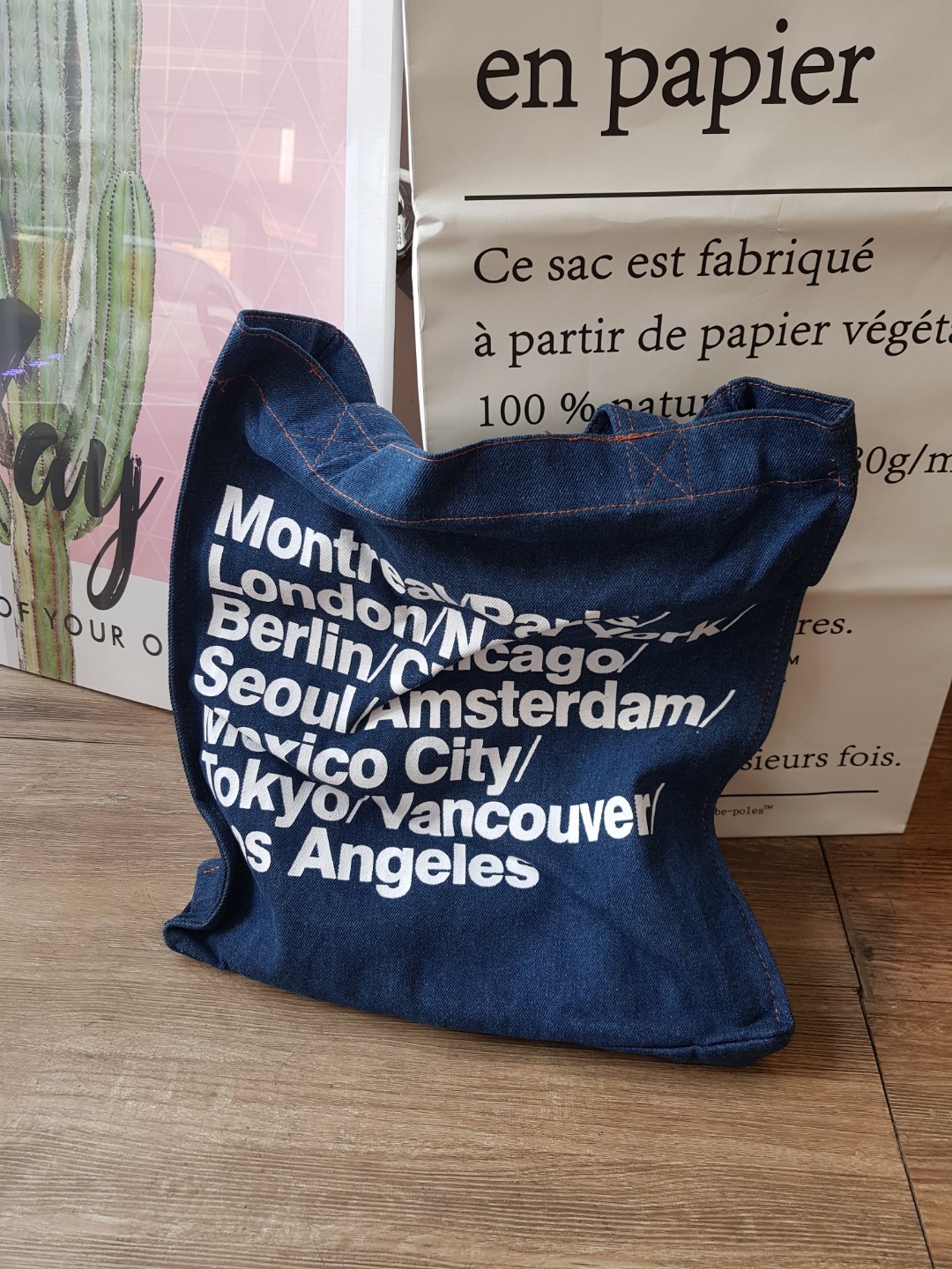 <b><p>English printi canvas den eco bag sual mmuter</p></b><b><p>英語印刷キャンバスデニムエコバッグカジュアルバッグ通勤途中のファッションユニークなアイテム個性あるデ</p></b><br /><br /><p align='center'>