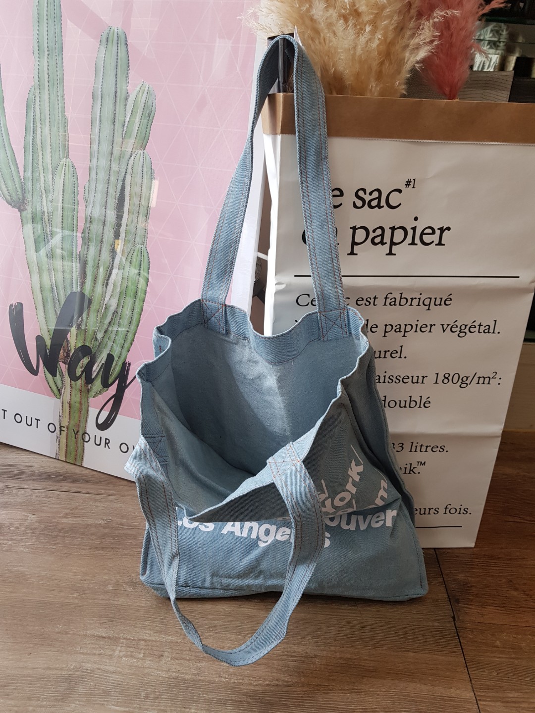 <b><p>English printi canvas den eco bag sual mmuter</p></b><b><p>英語印刷キャンバスデニムエコバッグカジュアルバッグ通勤途中のファッションユニークなアイテム個性あるデ</p></b><br /><br /><p align='center'>