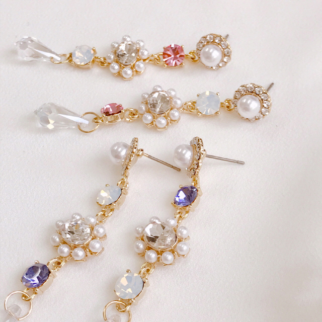 <b><p>Violet Two Tone Cubic Antique Pearl Unknown</p></b><b><p>バイオレット ツートンカラー キュービック アンティーク 真珠 オンバル ドロップ</p></b><br /><br /><p align='center'>