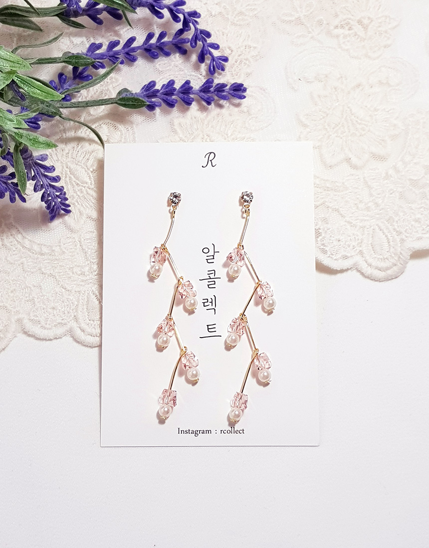 <b><p>spring zigzag Biz ear 3color Pierc Drop shp</p></b><b><p>春 ジグザグ ビーズ イヤリング グィチ 3色 耳ドリル ドロップ ショッピモール</p></b><br /><br /><p align='center'>