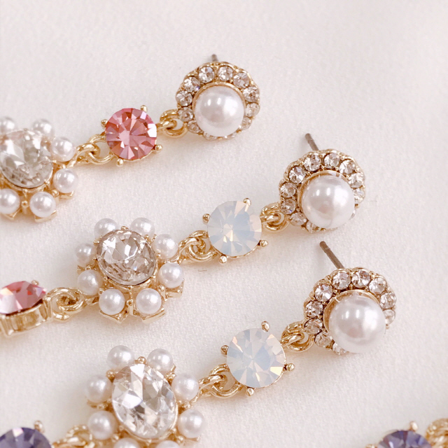 <b><p>Violet Two Tone Cubic Antique Pearl Unknown</p></b><b><p>バイオレット ツートンカラー キュービック アンティーク 真珠 オンバル ドロップ</p></b><br /><br /><p align='center'>