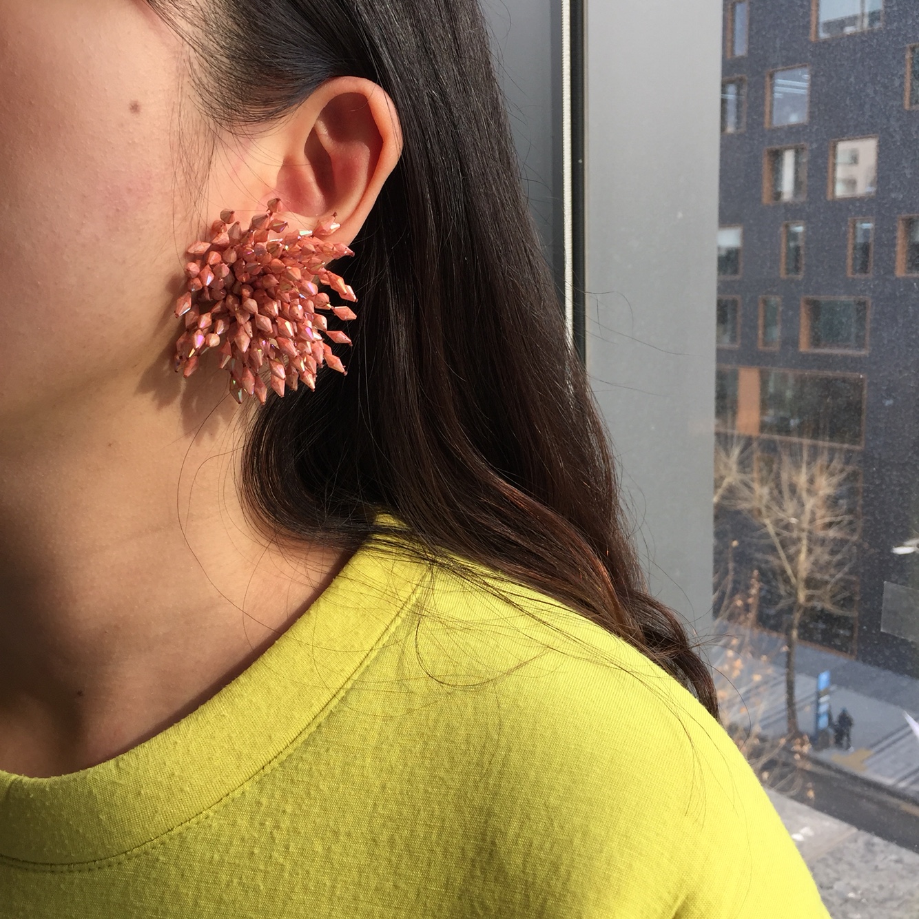 <b><p>Biz flower Kim Hee Sun, Na Yog st earrings</p></b><b><p>ビーズ フラワー キム・ヒソン、 ナヨンstピアス グィチ可能 ボールド 即日発送</p></b><br /><br /><p align='center'>