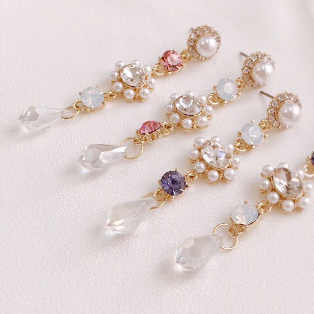 <b><p>Violet Two Tone Cubic Antique Pearl Unknown</p></b><b><p>バイオレット ツートンカラー キュービック アンティーク 真珠 オンバル ドロップ</p></b><br /><br /><p align='center'>