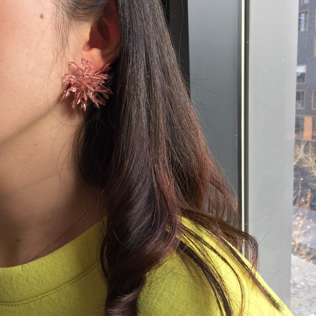 <b><p>Kim Hee Sun and Na Yog Flower earrings Small</p></b><b><p>キム・ヒソン、キム・ナヨンst 花のイヤリング スモールサイズ、 グィチ可能 トーク運転</p></b><br /><br /><p align='center'>