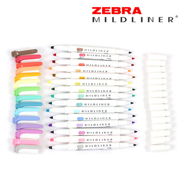 ZEBRA 제브라 마일드라이너 소프트 형광펜 제품 이미지