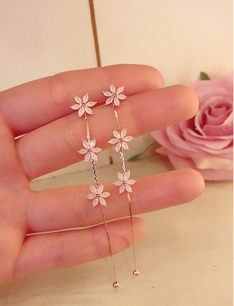 <b><p>Love flowers Chry Bssom spring nocence stone</p></b><b><p>愛の花 桜 春 清純 フラワー 原石 デイリー 基本 ギフト 女性 ピンク ドロップ</p></b><br /><br /><p align='center'>