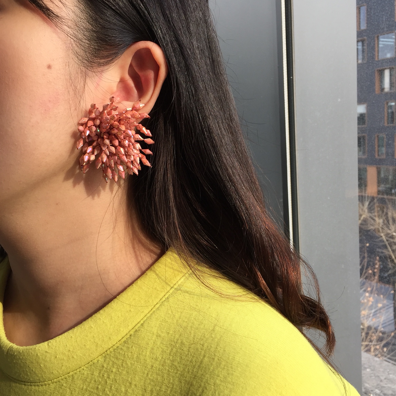 <b><p>Biz flower Kim Hee Sun, Na Yog st earrings</p></b><b><p>ビーズ フラワー キム・ヒソン、 ナヨンstピアス グィチ可能 ボールド 即日発送</p></b><br /><br /><p align='center'>