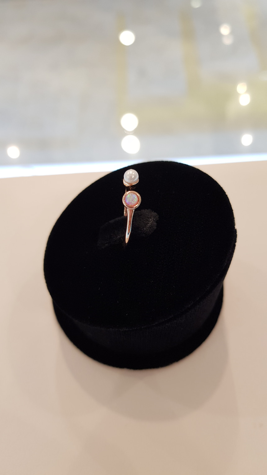 <b><p>Musel Silver Opal Ring DSSR-M336 Petit Design</p></b><b><p>ミュジェルSilverオパールリング DSSR-M336 プチなデザイン モダンルックコーディネート</p></b><br /><br /><p align='center'>