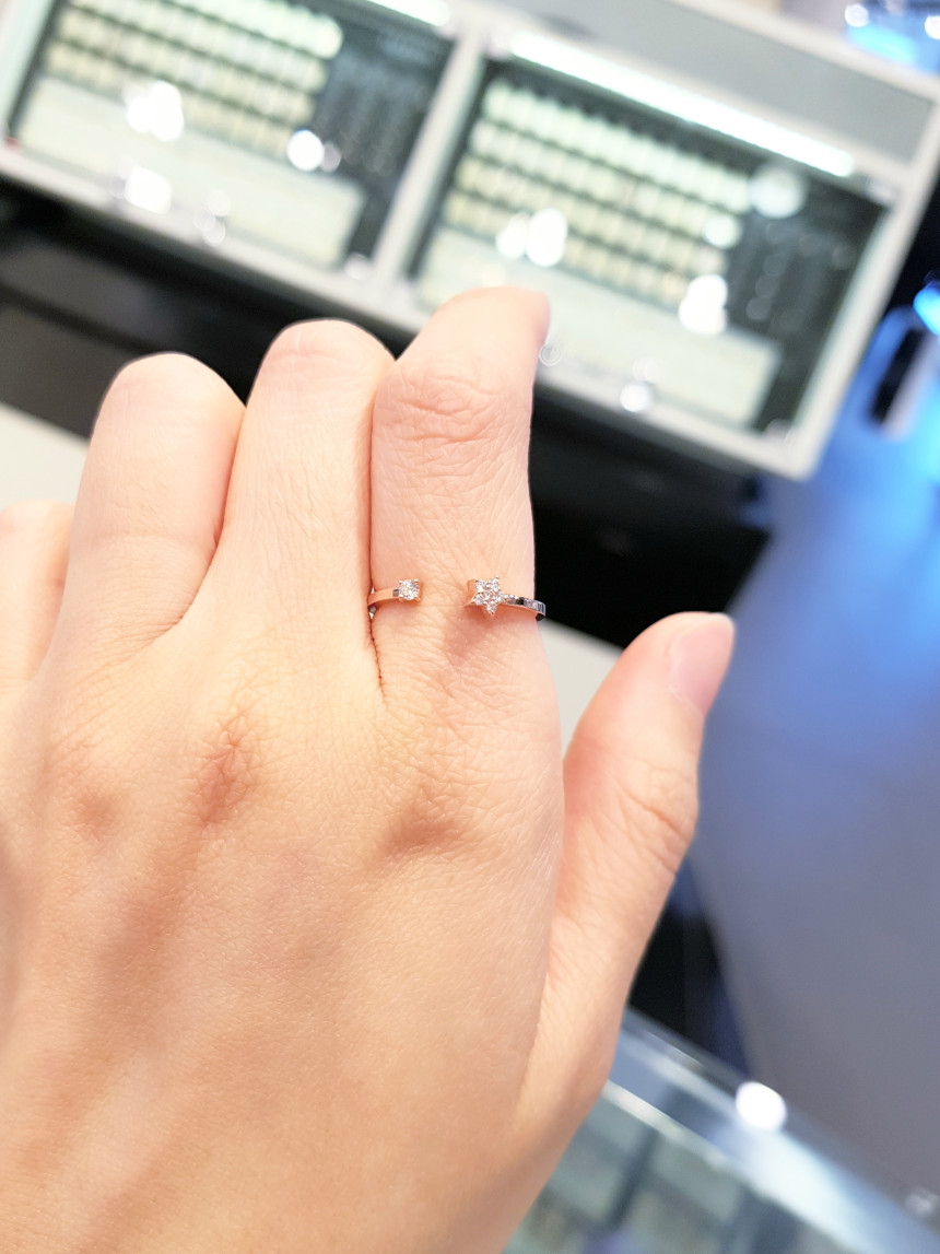 <b><p>Lloyd Tinista Open rg LRT14026T</p></b><b><p>ロイド ティーニースター オープンリング LRT14026T</p></b><br /><br /><p align='center'>