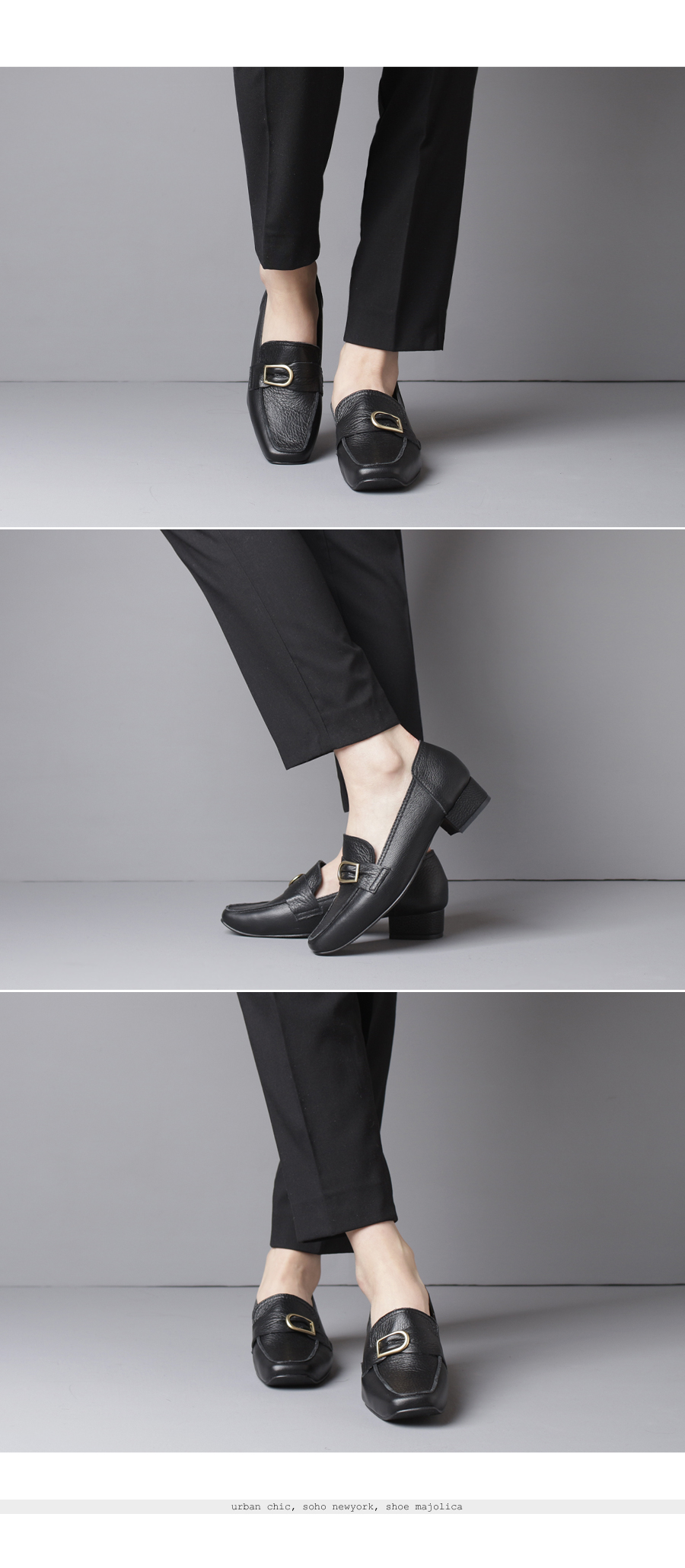 <b><p>IEJ2813 Korean Lther loafs White black</p></b><b><p>IEJ2813 韓国語 天然皮革 ローファー ホワイト ブラック</p></b><br /><br /><p align='center'>