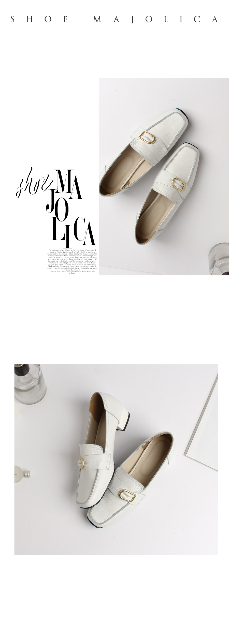 <b><p>IEJ2813 Korean Lther loafs White black</p></b><b><p>IEJ2813 韓国語 天然皮革 ローファー ホワイト ブラック</p></b><br /><br /><p align='center'>