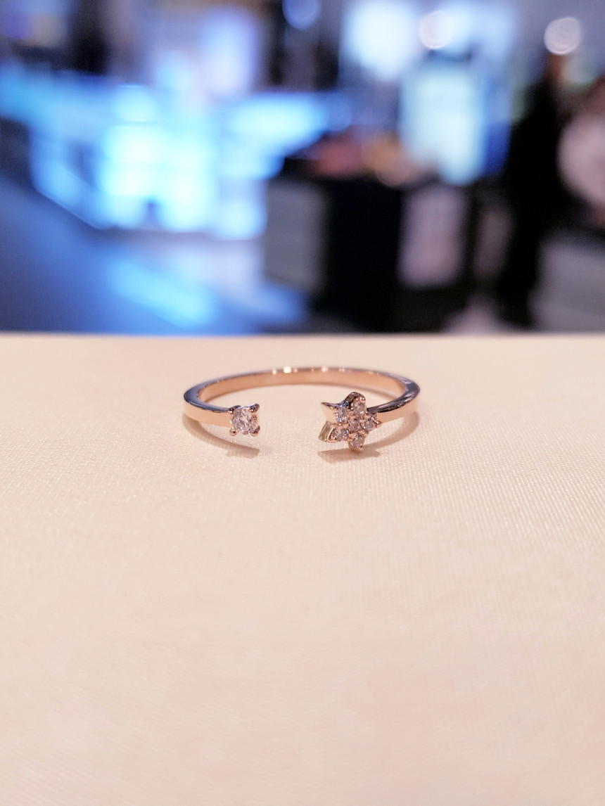 <b><p>Lloyd Tinista Open rg LRT14026T</p></b><b><p>ロイド ティーニースター オープンリング LRT14026T</p></b><br /><br /><p align='center'>