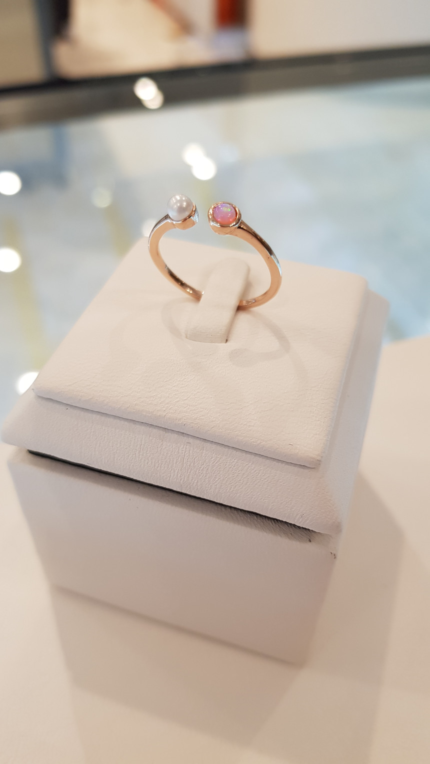 <b><p>Musel Silver Opal Ring DSSR-M336 Petit Design</p></b><b><p>ミュジェルSilverオパールリング DSSR-M336 プチなデザイン モダンルックコーディネート</p></b><br /><br /><p align='center'>