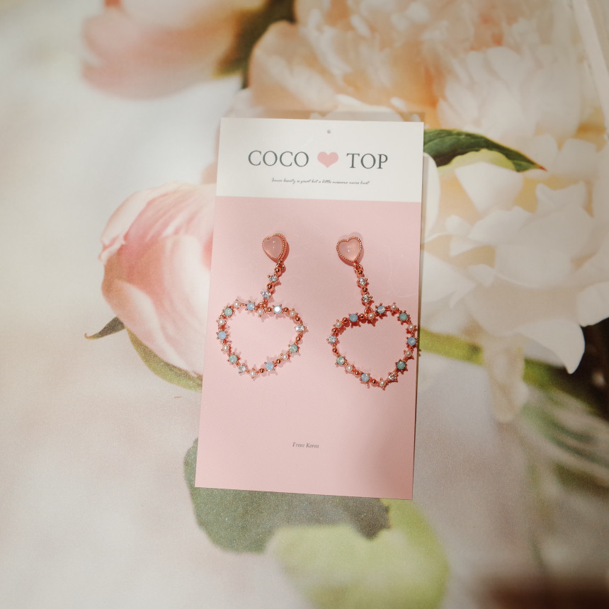 <b><p>swe Star candy het Drop ering</p></b><b><p>甘い こんぺいとう ハート ドロップ イヤリング</p></b><br /><br /><p align='center'>