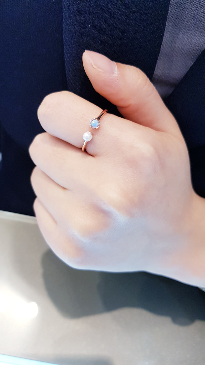 <b><p>Musel Silver Opal Ring DSSR-M336 Petit Design</p></b><b><p>ミュジェルSilverオパールリング DSSR-M336 プチなデザイン モダンルックコーディネート</p></b><br /><br /><p align='center'>