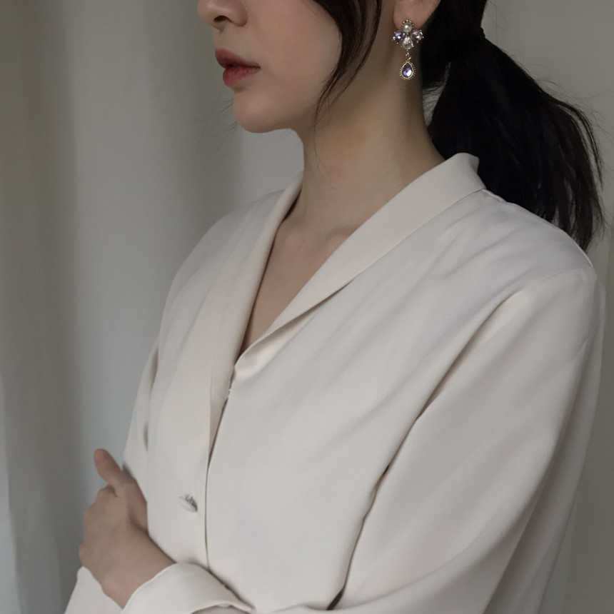 <b><p>Possible eaves Jian Antique Drop Earrings</p></b><b><p>グィチ可能 ジャン アンティーク ドロップイヤリング キュービックジルコニアが フェミニンな感性ムー</p></b><br /><br /><p align='center'>