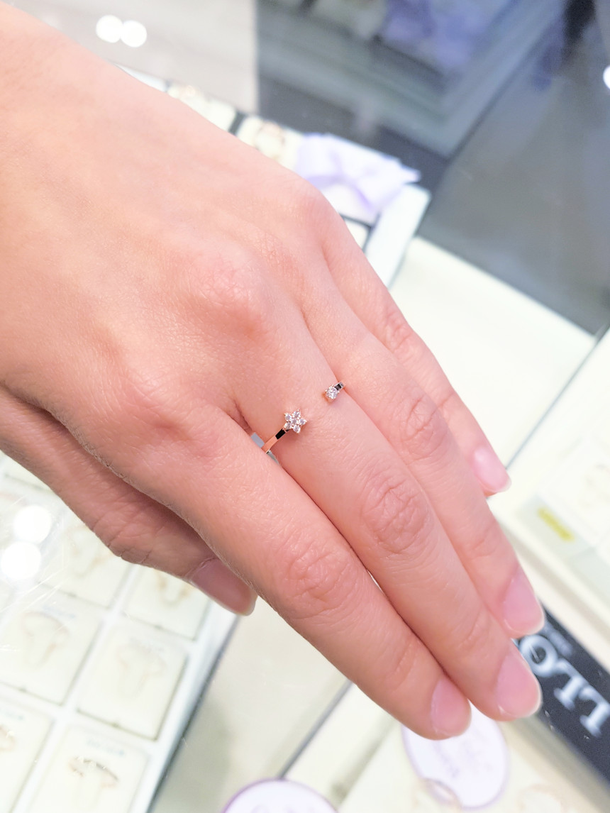 <b><p>Lloyd Tinista Open rg LRT14026T</p></b><b><p>ロイド ティーニースター オープンリング LRT14026T</p></b><br /><br /><p align='center'>