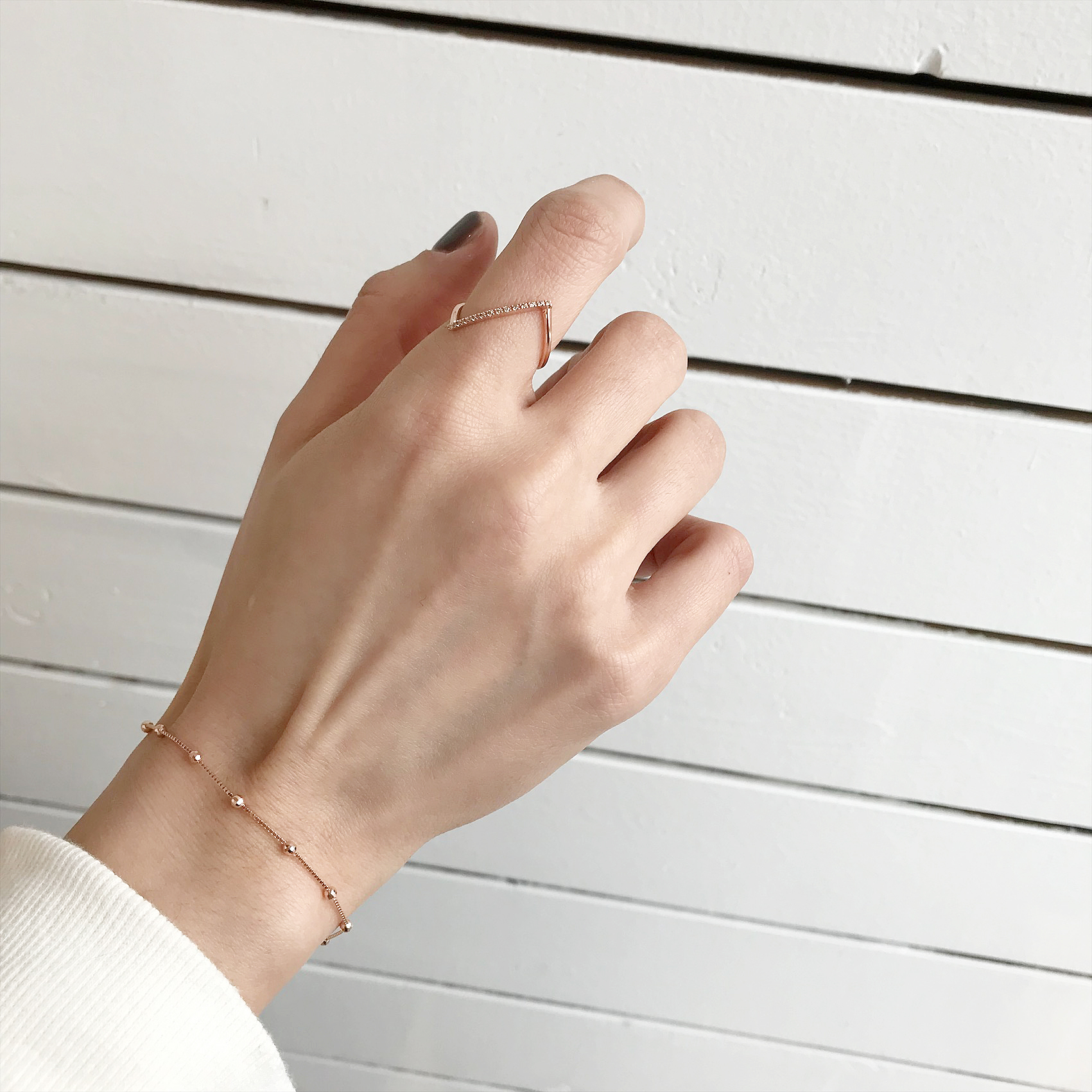 <b><p>Rose Gold simple diagonal Cogc Dmd Detecti</p></b><b><p>ローズゴールド シンプル 斜線 コニャックダイヤ 検知リング14k ユニークなジュエリー</p></b><br /><br /><p align='center'>
