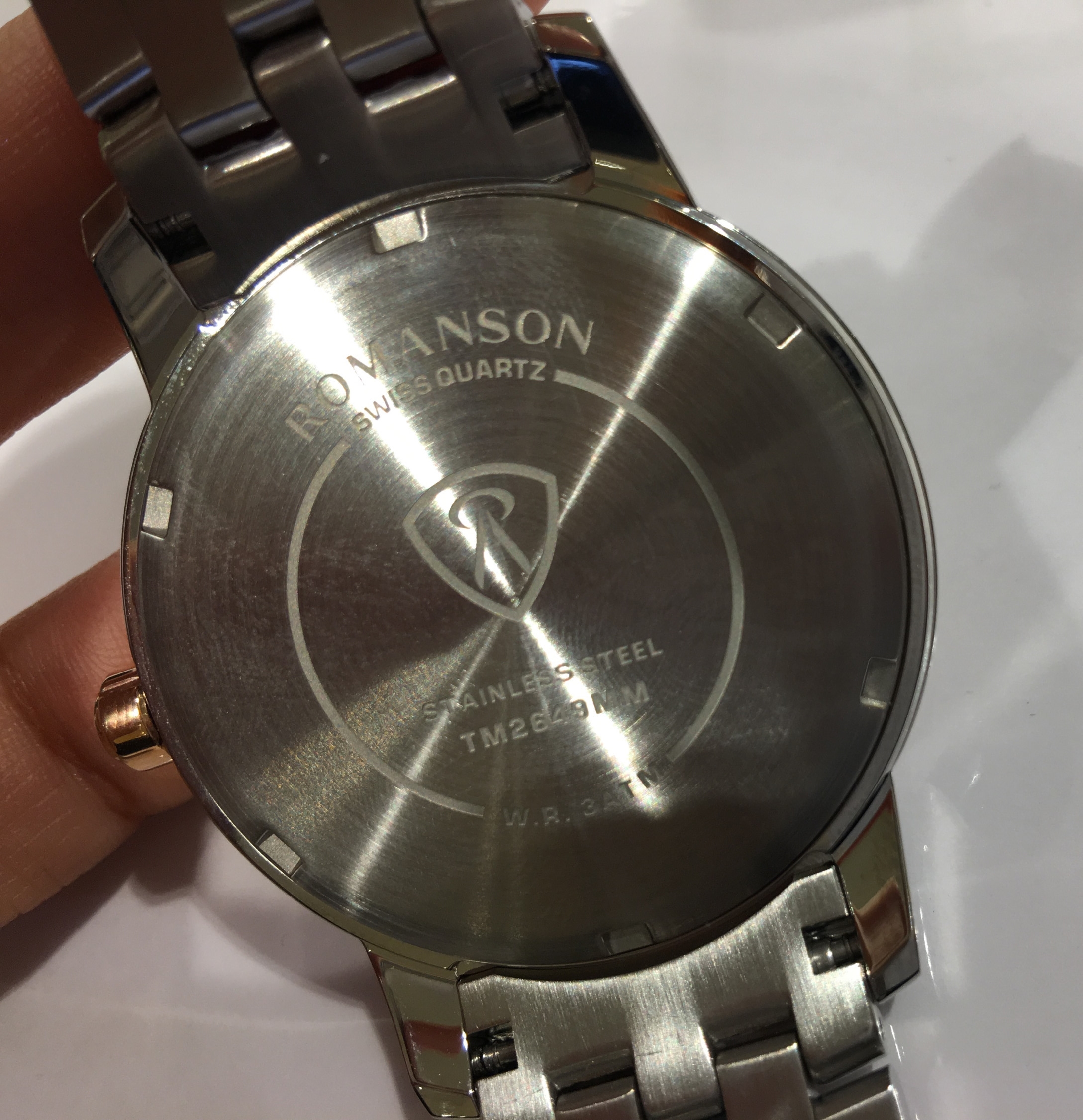 <b><p>Romance couple Metal watch TM2649MM New Il-s</p></b><b><p>ロマンソン カップル メタル時計 男性 TM2649MM ニューコア 一山 クラシックコーディネート</p></b><br /><br /><p align='center'>