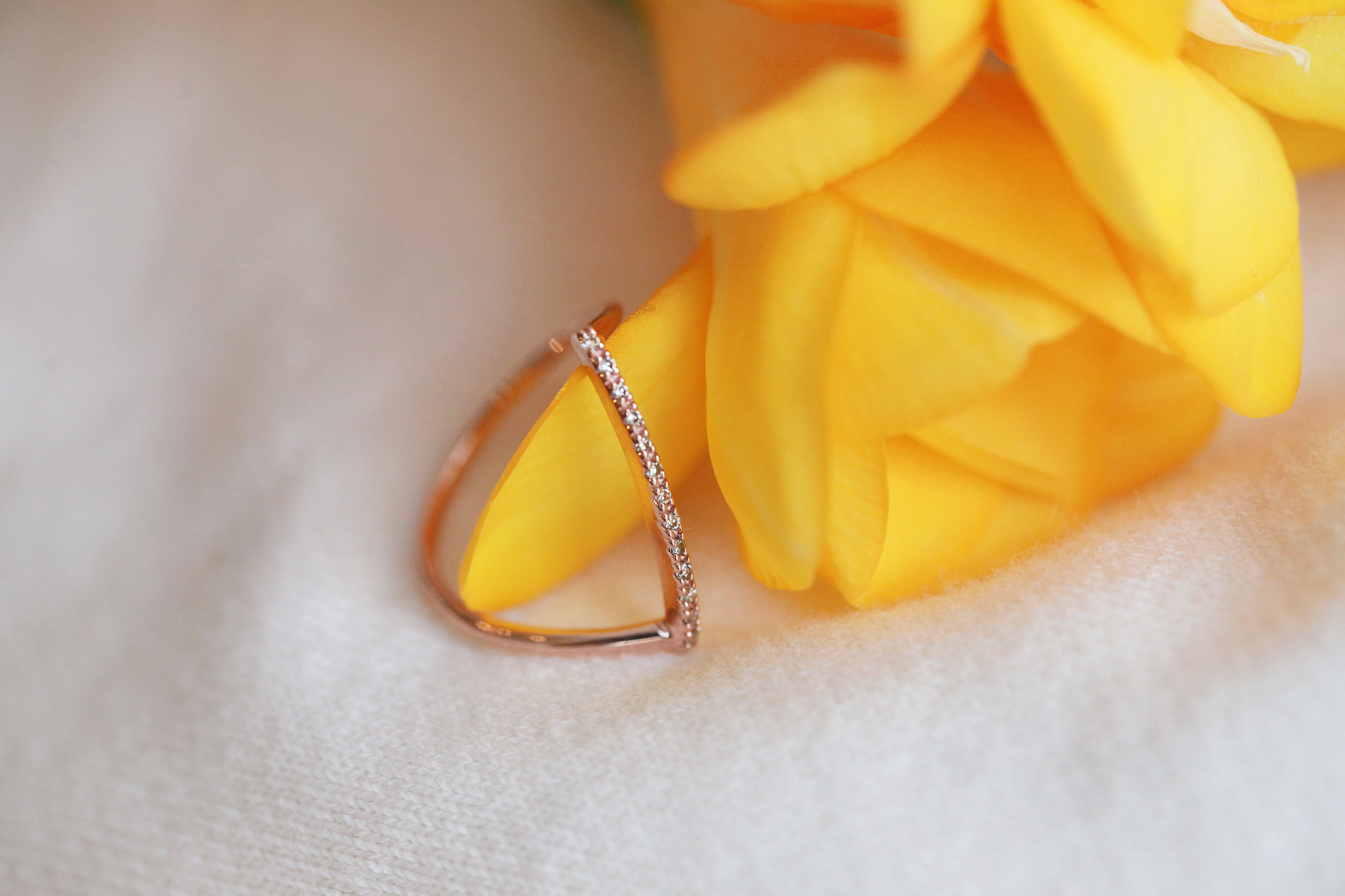 <b><p>Rose Gold simple diagonal Cogc Dmd Detecti</p></b><b><p>ローズゴールド シンプル 斜線 コニャックダイヤ 検知リング14k ユニークなジュエリー</p></b><br /><br /><p align='center'>