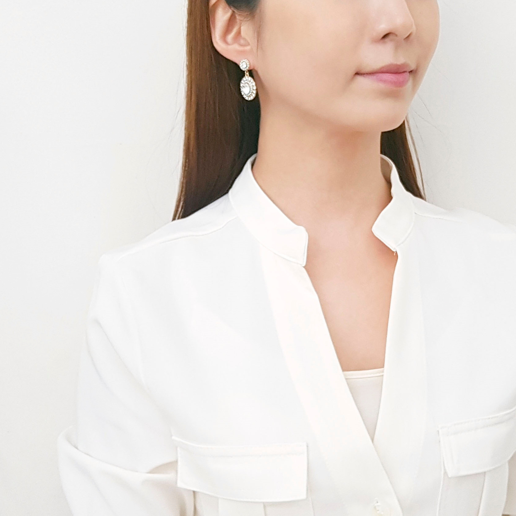 <b><p>Remio Cubic stones earring 3color fale Alrgy</p></b><b><p>レミーオー キュービックストーン イヤリング 3色 女性 無アレルギー 防止 ショッピモールおすすめ</p></b><br /><br /><p align='center'>