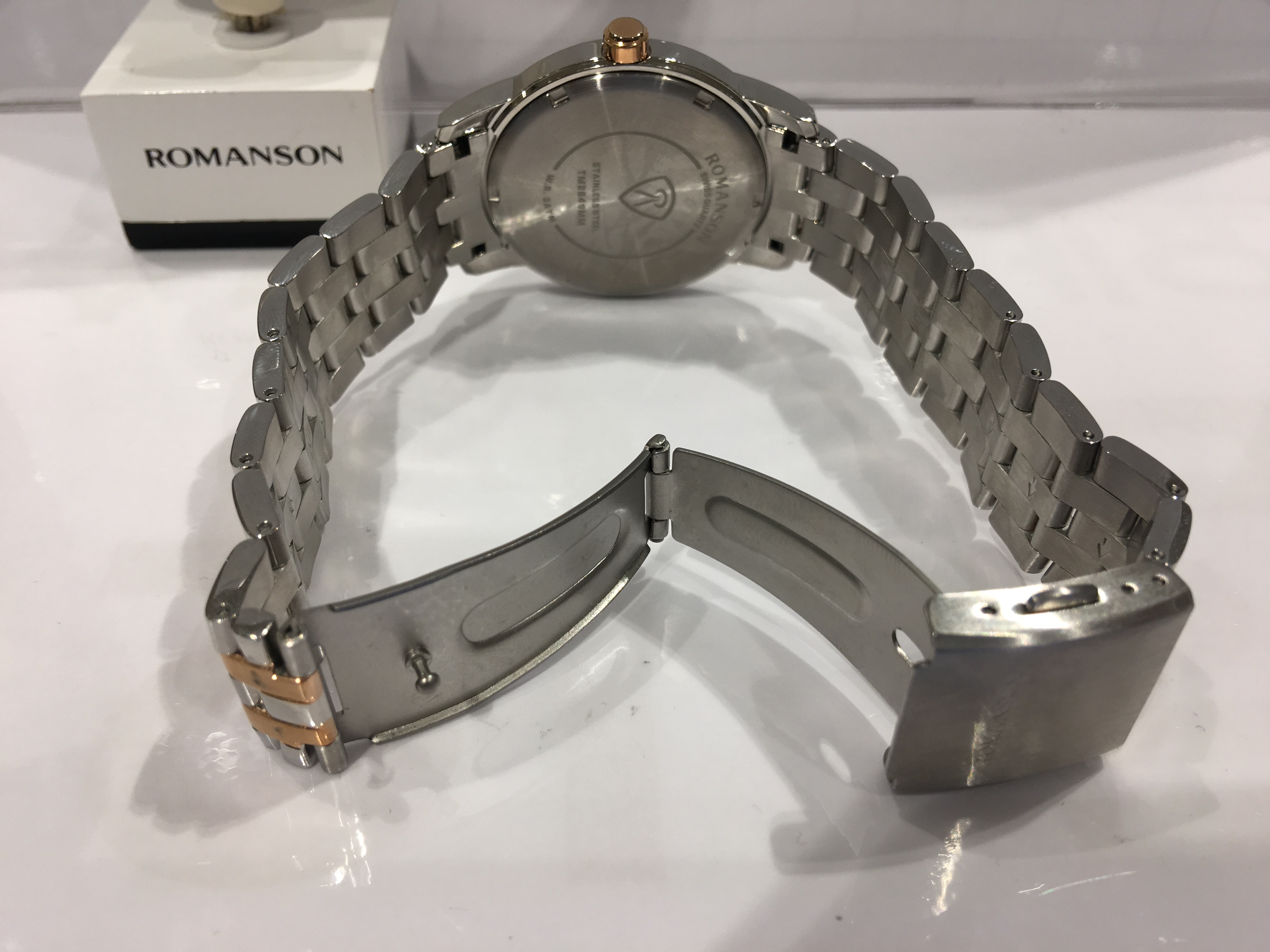 <b><p>Romance couple Metal watch TM2649MM New Il-s</p></b><b><p>ロマンソン カップル メタル時計 男性 TM2649MM ニューコア 一山 クラシックコーディネート</p></b><br /><br /><p align='center'>