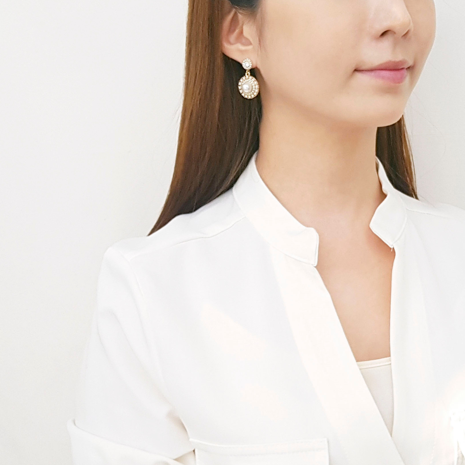 <b><p>Remio Cubic stones earring 3color fale Alrgy</p></b><b><p>レミーオー キュービックストーン イヤリング 3色 女性 無アレルギー 防止 ショッピモールおすすめ</p></b><br /><br /><p align='center'>