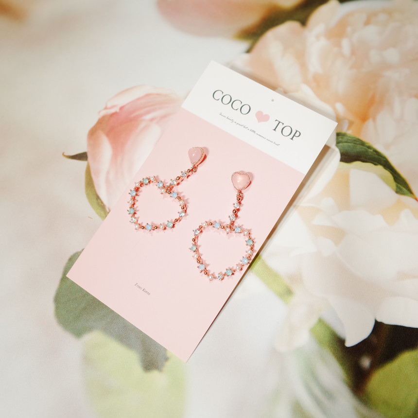 <b><p>swe Star candy het Drop ering</p></b><b><p>甘い こんぺいとう ハート ドロップ イヤリング</p></b><br /><br /><p align='center'>