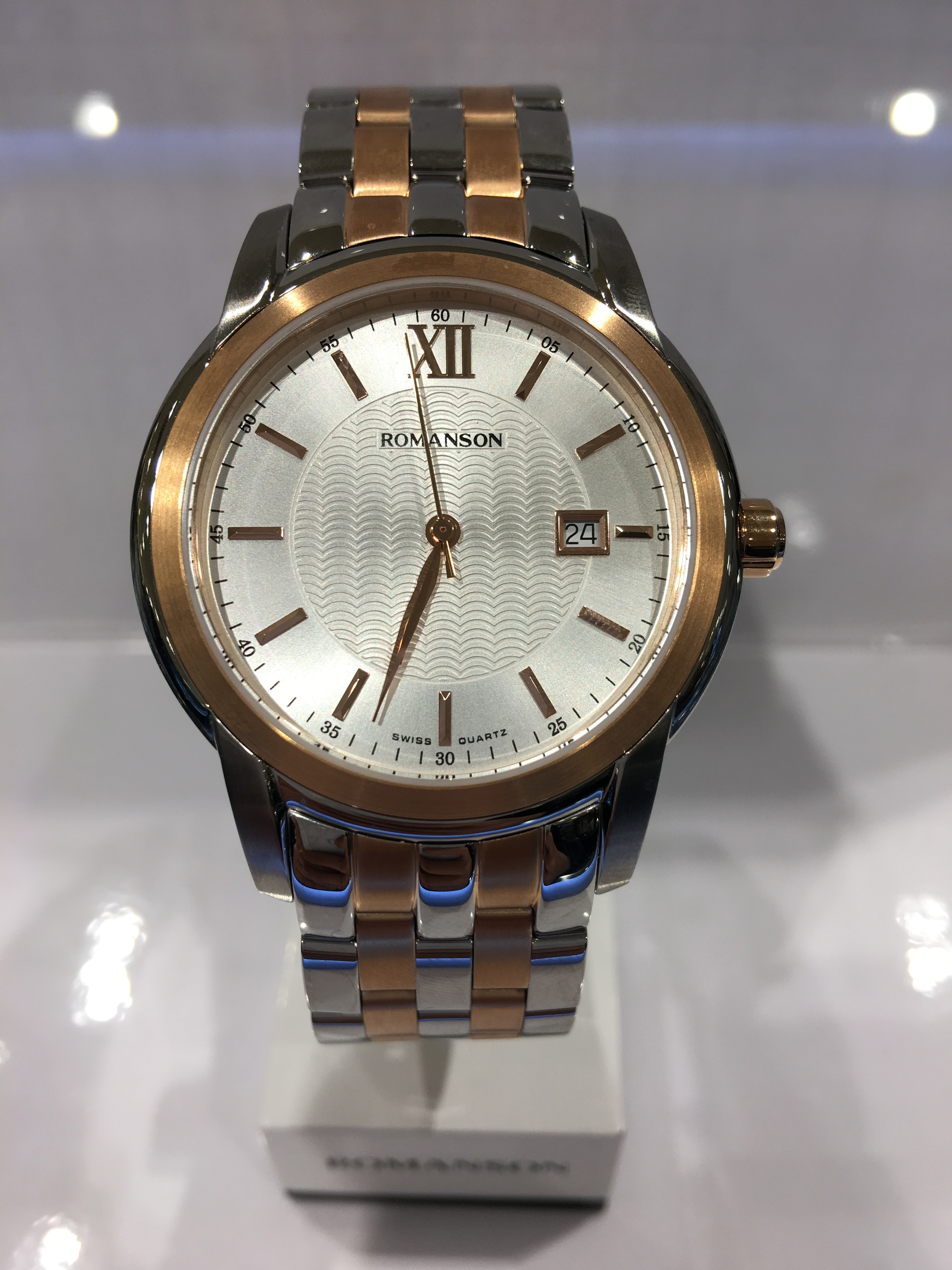 <b><p>Romance couple Metal watch TM2649MM New Il-s</p></b><b><p>ロマンソン カップル メタル時計 男性 TM2649MM ニューコア 一山 クラシックコーディネート</p></b><br /><br /><p align='center'>