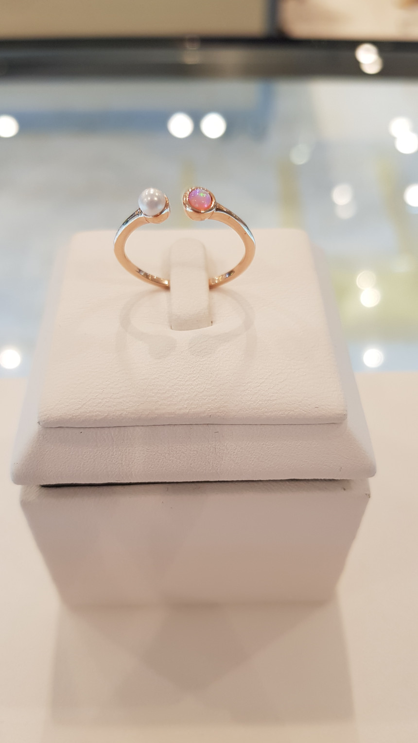 <b><p>Musel Silver Opal Ring DSSR-M336 Petit Design</p></b><b><p>ミュジェルSilverオパールリング DSSR-M336 プチなデザイン モダンルックコーディネート</p></b><br /><br /><p align='center'>