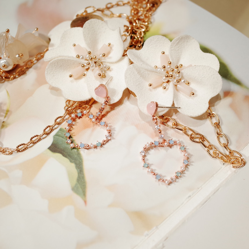 <b><p>swe Star candy het Drop ering</p></b><b><p>甘い こんぺいとう ハート ドロップ イヤリング</p></b><br /><br /><p align='center'>