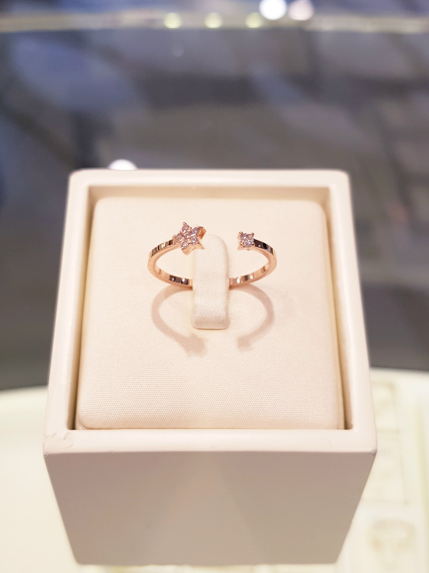 <b><p>Lloyd Tinista Open rg LRT14026T</p></b><b><p>ロイド ティーニースター オープンリング LRT14026T</p></b><br /><br /><p align='center'>