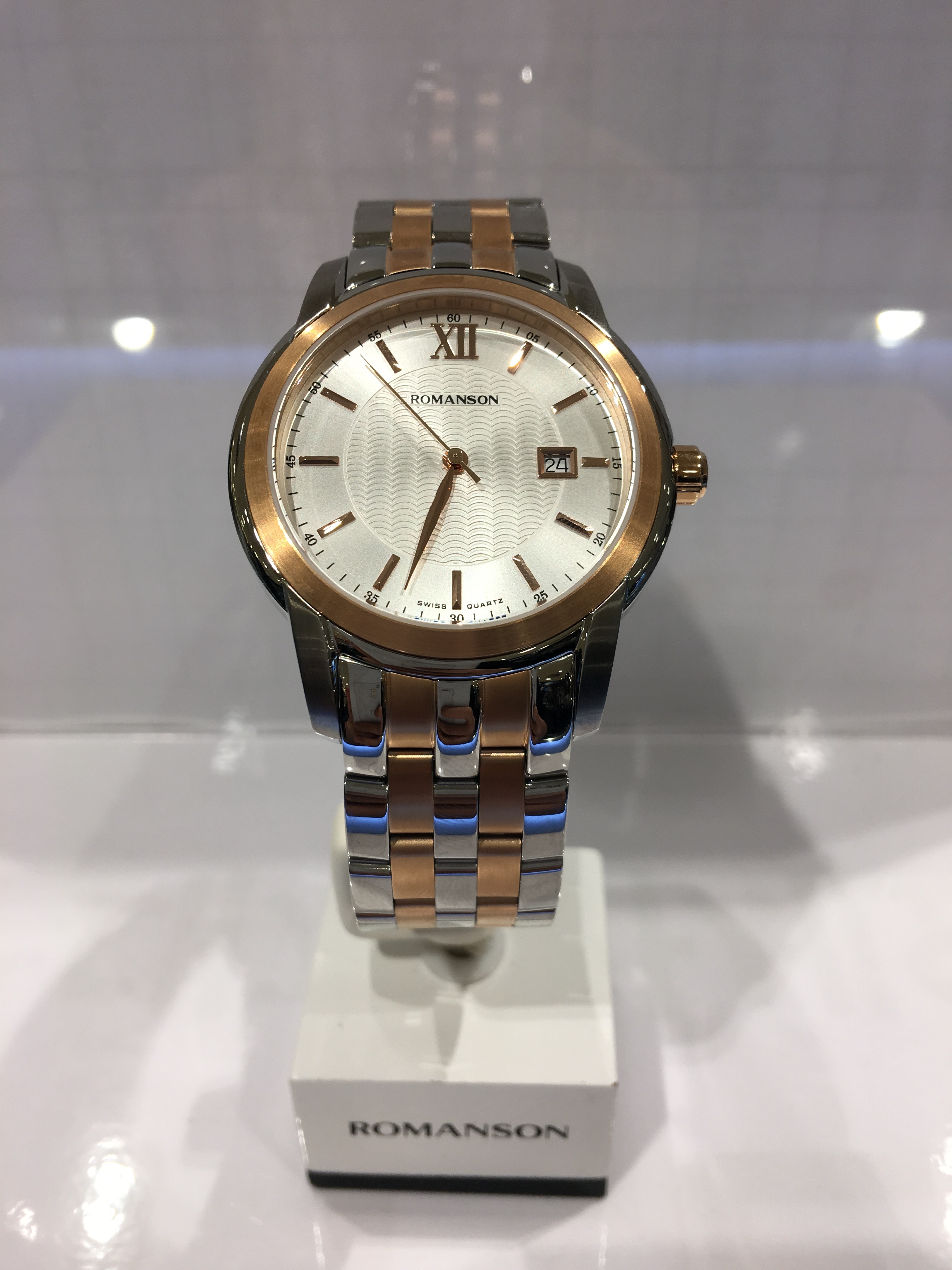 <b><p>Romance couple Metal watch TM2649MM New Il-s</p></b><b><p>ロマンソン カップル メタル時計 男性 TM2649MM ニューコア 一山 クラシックコーディネート</p></b><br /><br /><p align='center'>