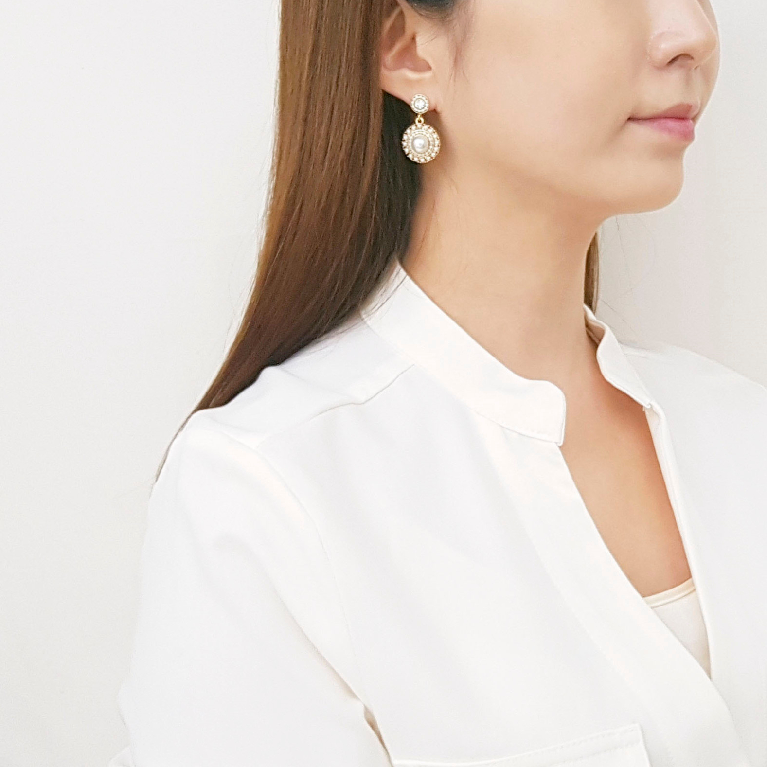 <b><p>Remio Cubic stones earring 3color fale Alrgy</p></b><b><p>レミーオー キュービックストーン イヤリング 3色 女性 無アレルギー 防止 ショッピモールおすすめ</p></b><br /><br /><p align='center'>