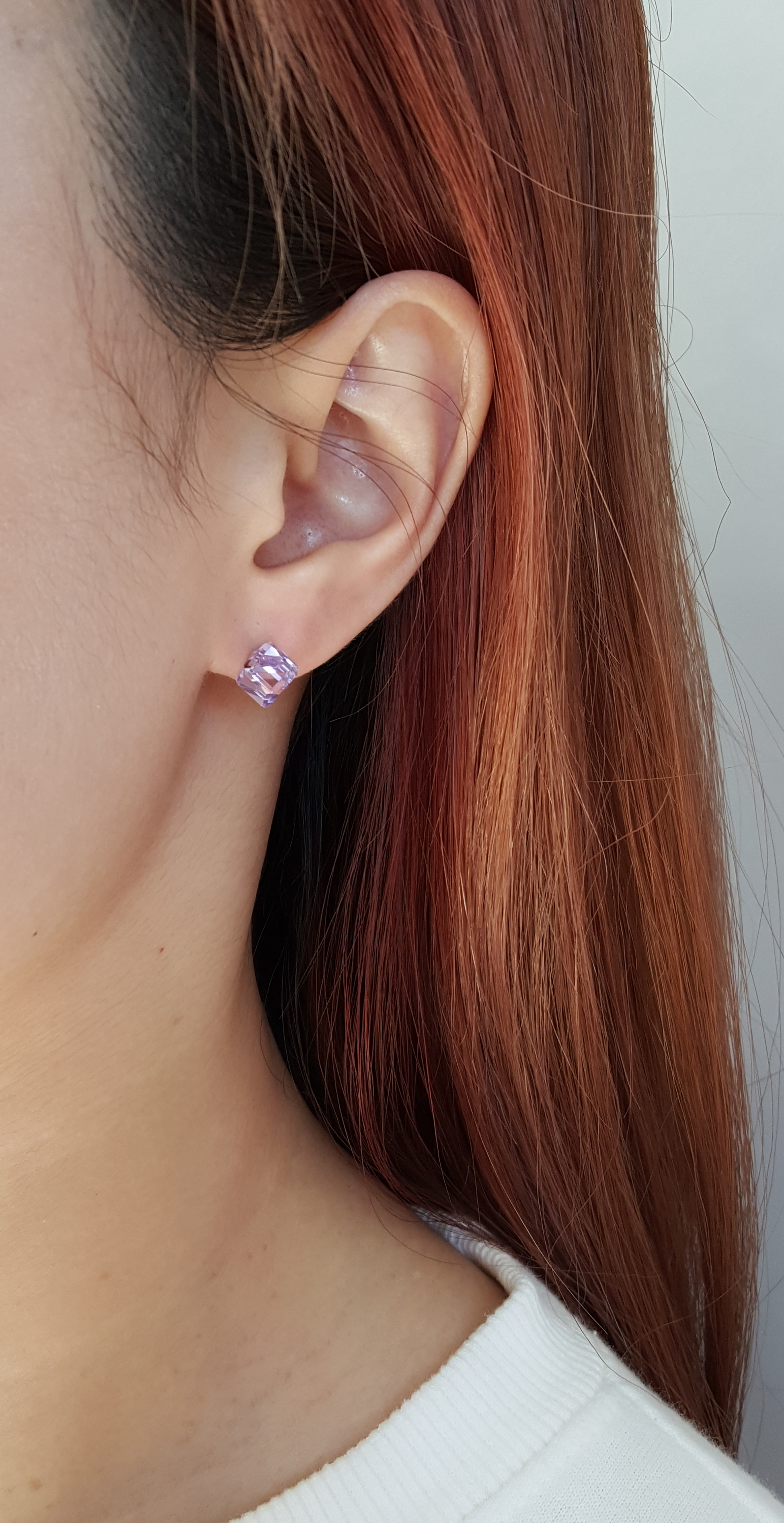 <b><p>wing Look at the lavender. Sisfactory Easy</p></b><b><p>翼 ラベンダー紫 満足のいく 愛ウム 簡単スタイル 清純イヤリング デートルック</p></b><br /><br /><p align='center'>