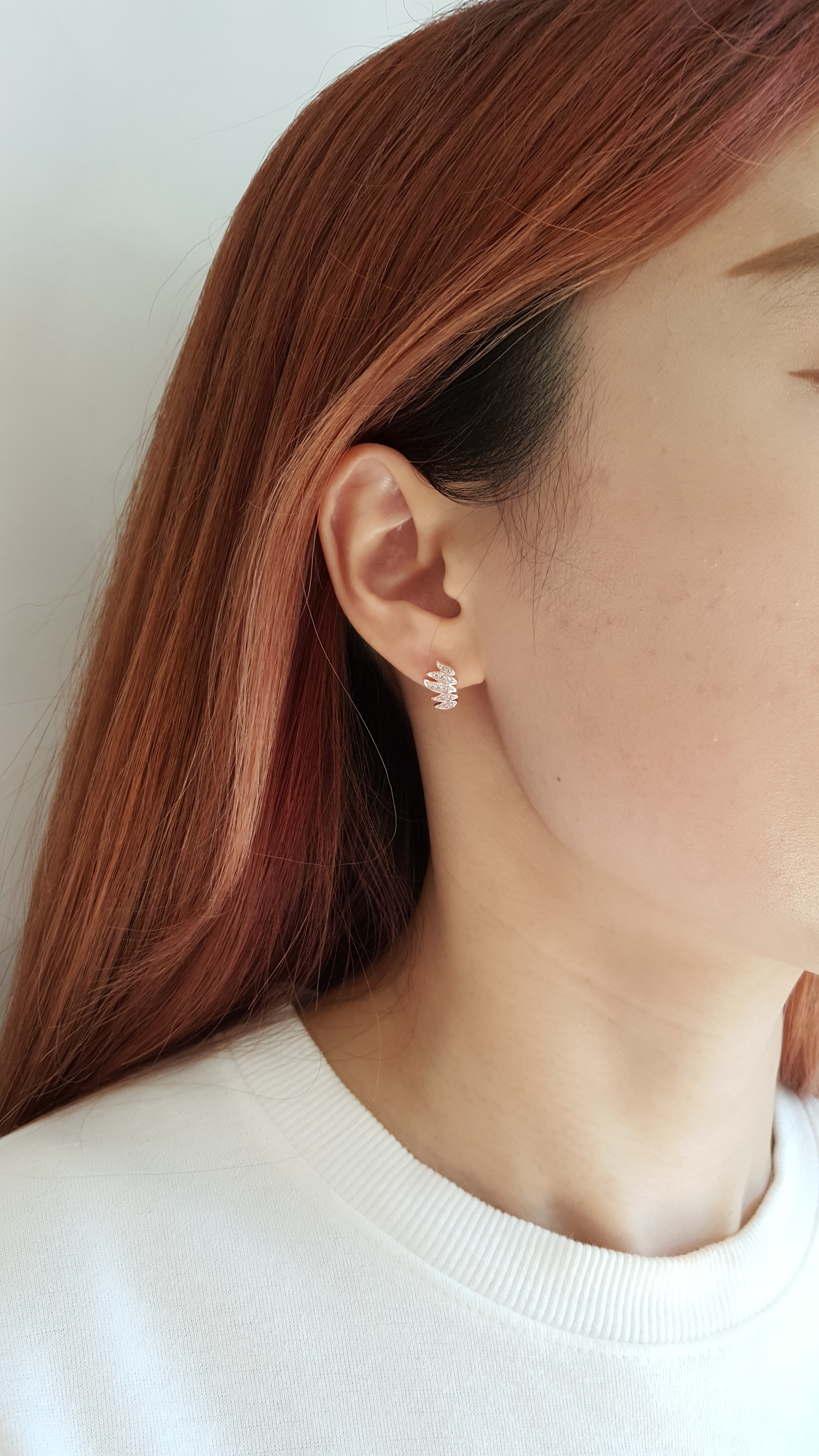 <b><p>wing Look at the lavender. Sisfactory Easy</p></b><b><p>翼 ラベンダー紫 満足のいく 愛ウム 簡単スタイル 清純イヤリング デートルック</p></b><br /><br /><p align='center'>