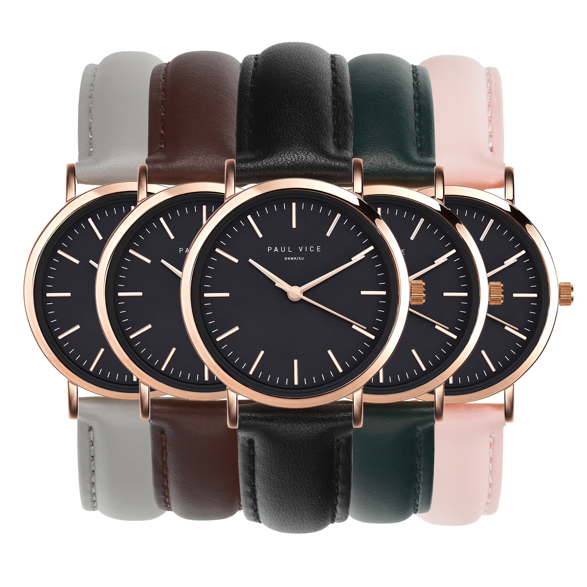 <b><p>PAUL VICE Paul Weiss Emma collection black</p></b><b><p>ポール VICE ・バイス エマ コレクション ブラック 女性 レザー 腕時計</p></b><br /><br /><p align='center'>