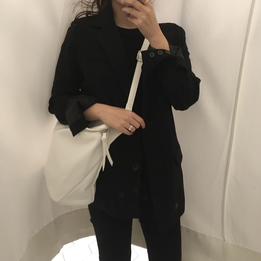 <b><p>Zip Up Daily Bag Modern Look Crdination Advanced</p></b><b><p>ジッパーデイリーバックモダンルックコーディネート高級カジュアルバック結婚式女性のショルダーバッグクロ</p></b><br /><br /><p align='center'>