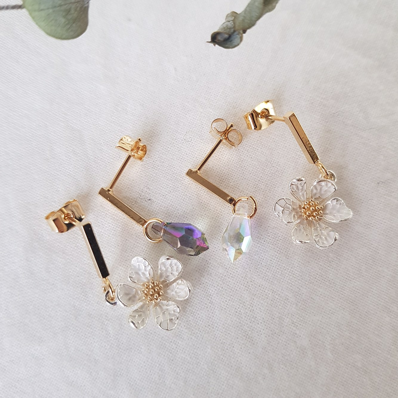 <b><p>JOY COLLECTION Mourning spr Flower Bl earr</p></b><b><p>喜び コレクション 無排 春 花 ブリンブリン イヤグ ドロップ フラワー デイリー</p></b><br /><br /><p align='center'>