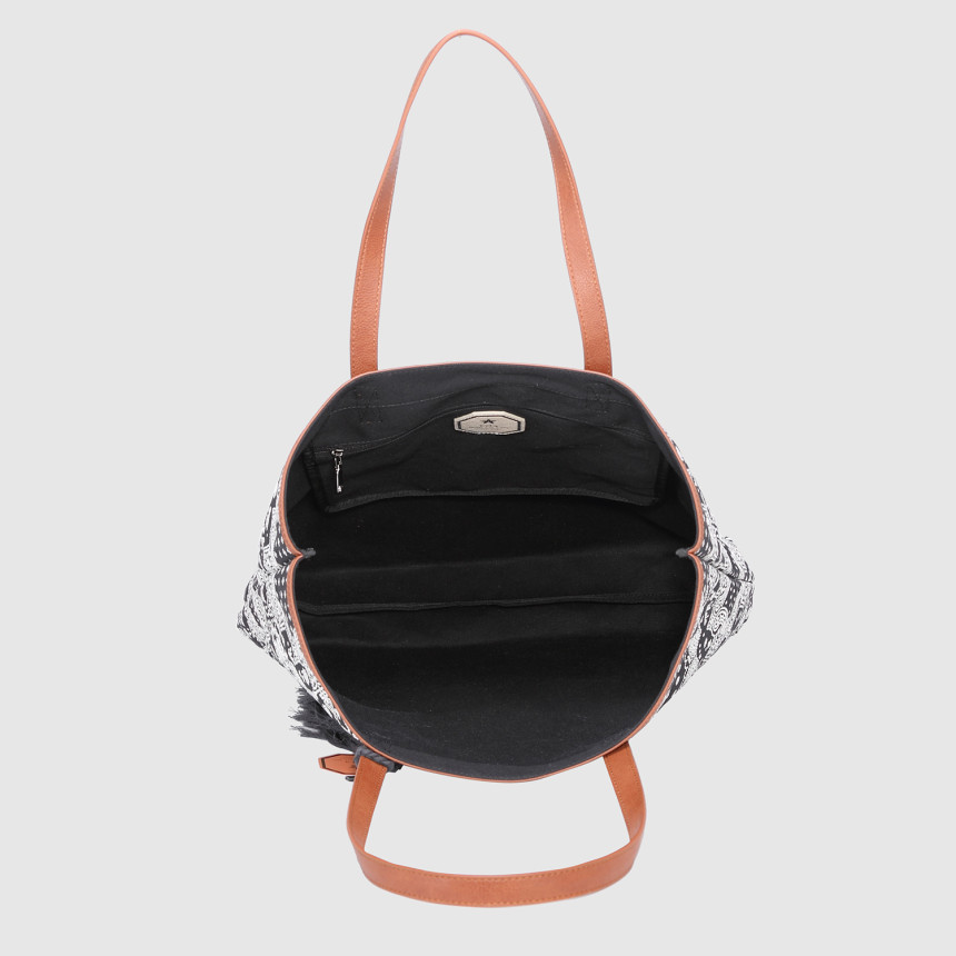 <b><p>LALA Paisley Eco Bag - Black Minimal Stylg</p></b><b><p>LALAペイズリーエコバック - ブラミニマルなスタイリングベーシ簡潔なデザインカジュアル女性春卒業</p></b><br /><br /><p align='center'>