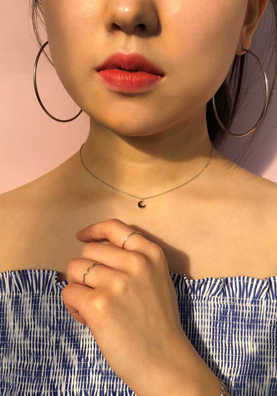 <b><p>Surge Steel Ring earrs lklok Cody Tay's</p></b><b><p>書かれているカールスチール リングピアス スクルックコーディネート 今日のファッション</p></b><br /><br /><p align='center'>